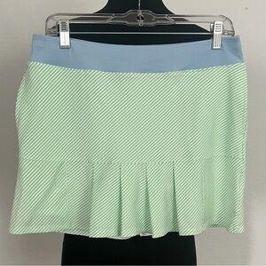 SPORT HALEY Green Pleated Skirt/Skort
